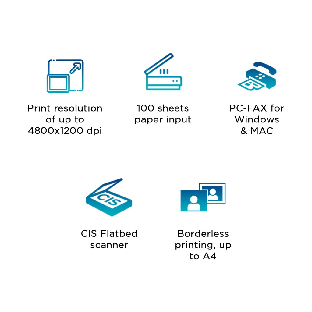 Canon PIXMA MegaTank G4770 All-in-one (Print, Scan, Copy) Wireless Inktank Printer
